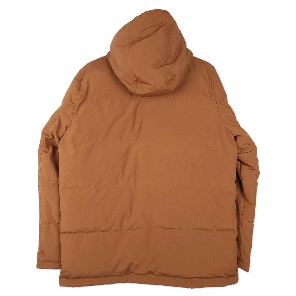 Levis Mens Arctic Cloth Quilted Parka Sz Medium Worker Brown Heavyweight NWT - Picture 3 of 5